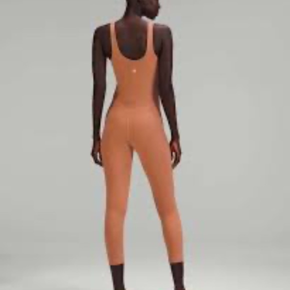 Lululemon Align Bodysuit 25" Dusty Clay w1dsls size 20 - Picture 2 of 13